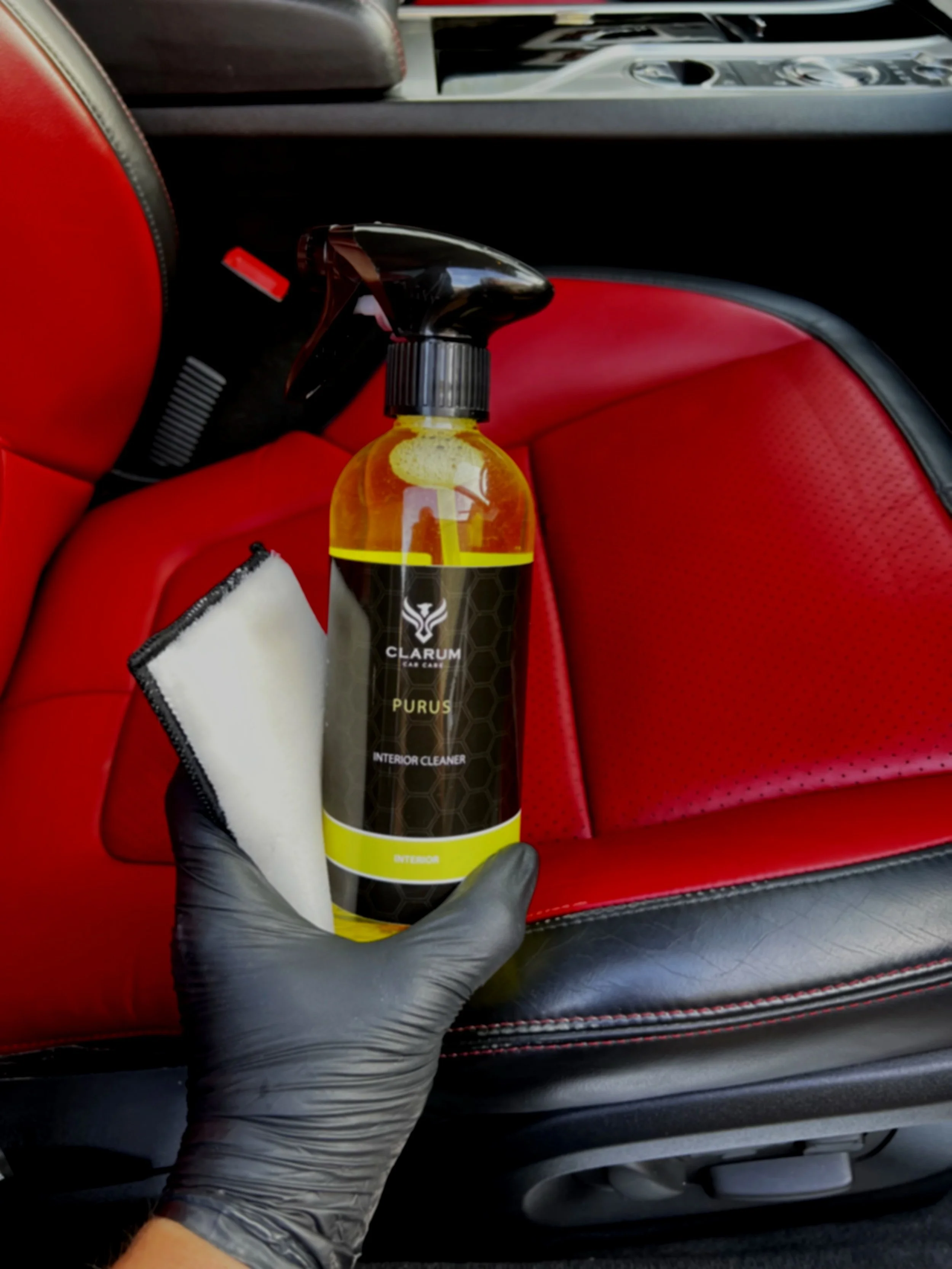 Interior car cleaning products Interior cleaner glass cleaner interior dressing