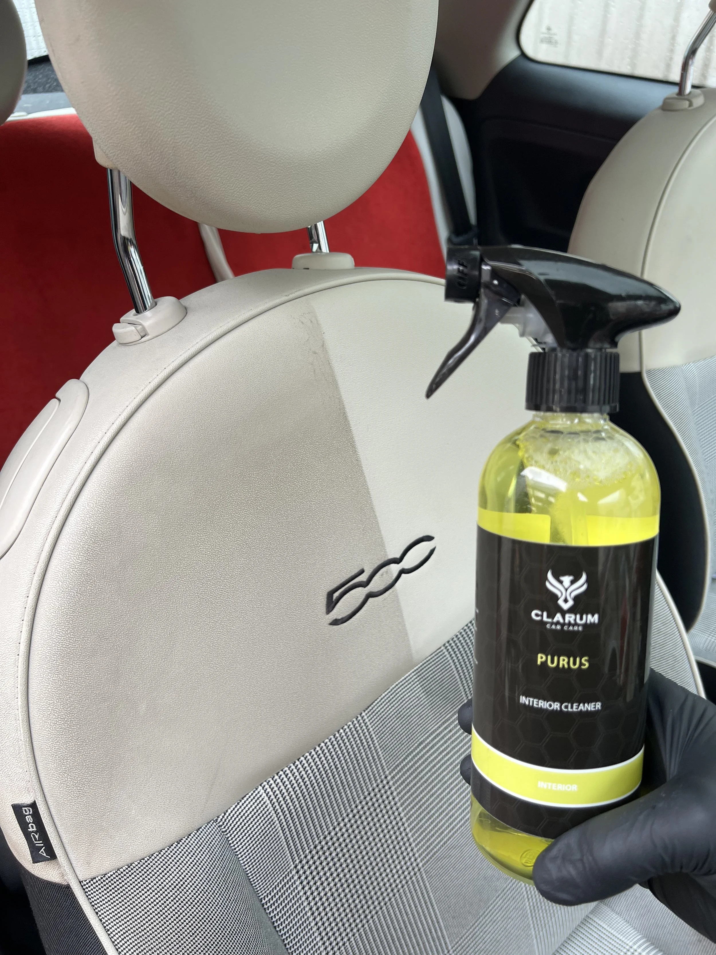 Interior car cleaning products Interior cleaner glass cleaner interior dressing