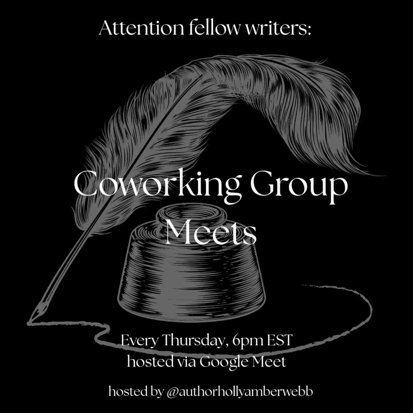 Had a good response from the poll in my story yesterday so I've decided to make it a reality! The link to the first co-working meet will be shared this Thursday. Hope to see you there! 
.
.
.
#writing #writer #write #poem #poet