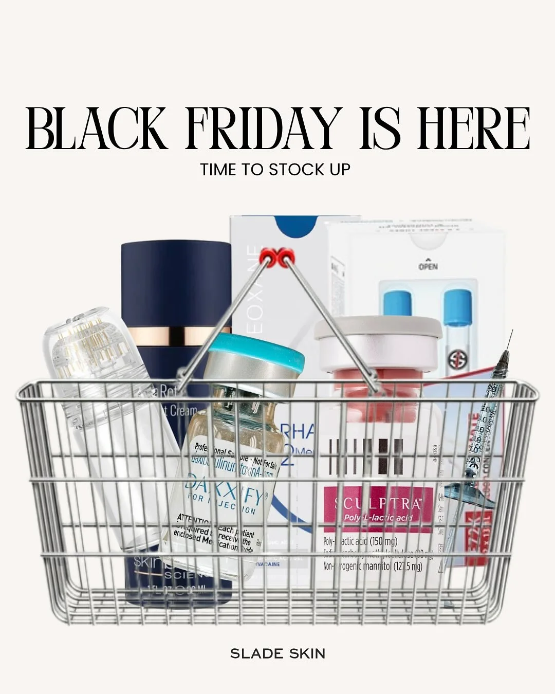 ⏰ BLACK FRIDAY IS HERE &amp; ITS TIME TO STOCK UP 

💉 Must be purchased by November 30th. Promotions are available for purchase on our booking site 

📍Pleasant Grove Ut

#pleasantgrove #utahnurseinjector #utahinjector #blackfriday #lipfiller #botox