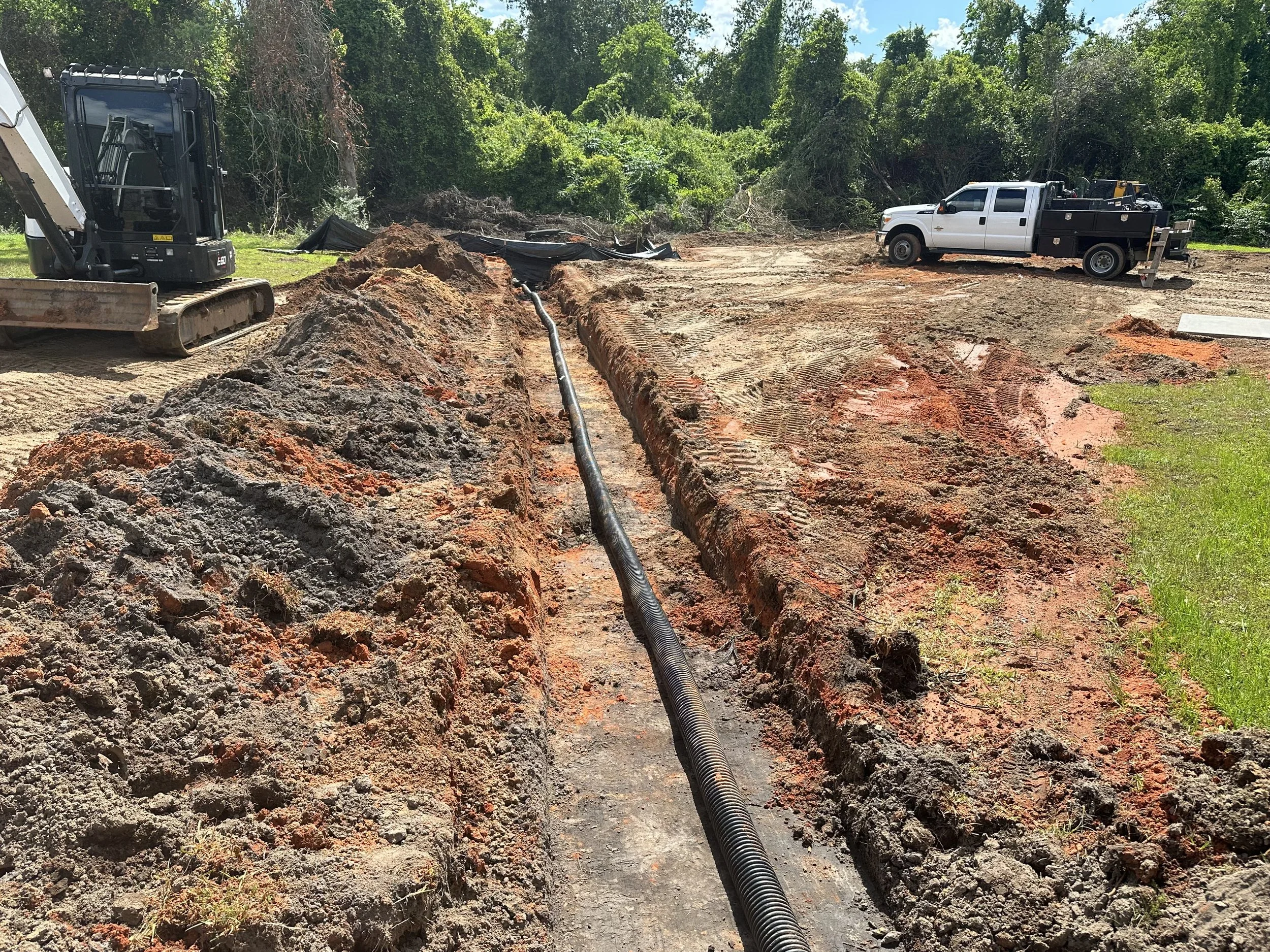 Hughes 360 Services Storm Water Drainage, Excavation