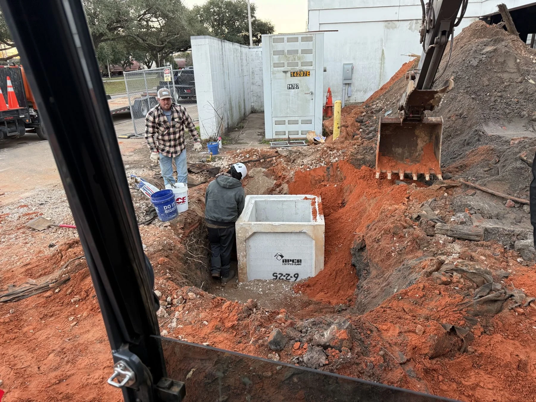 Downtown Mobile YMCA site work by Hughes 360 Services