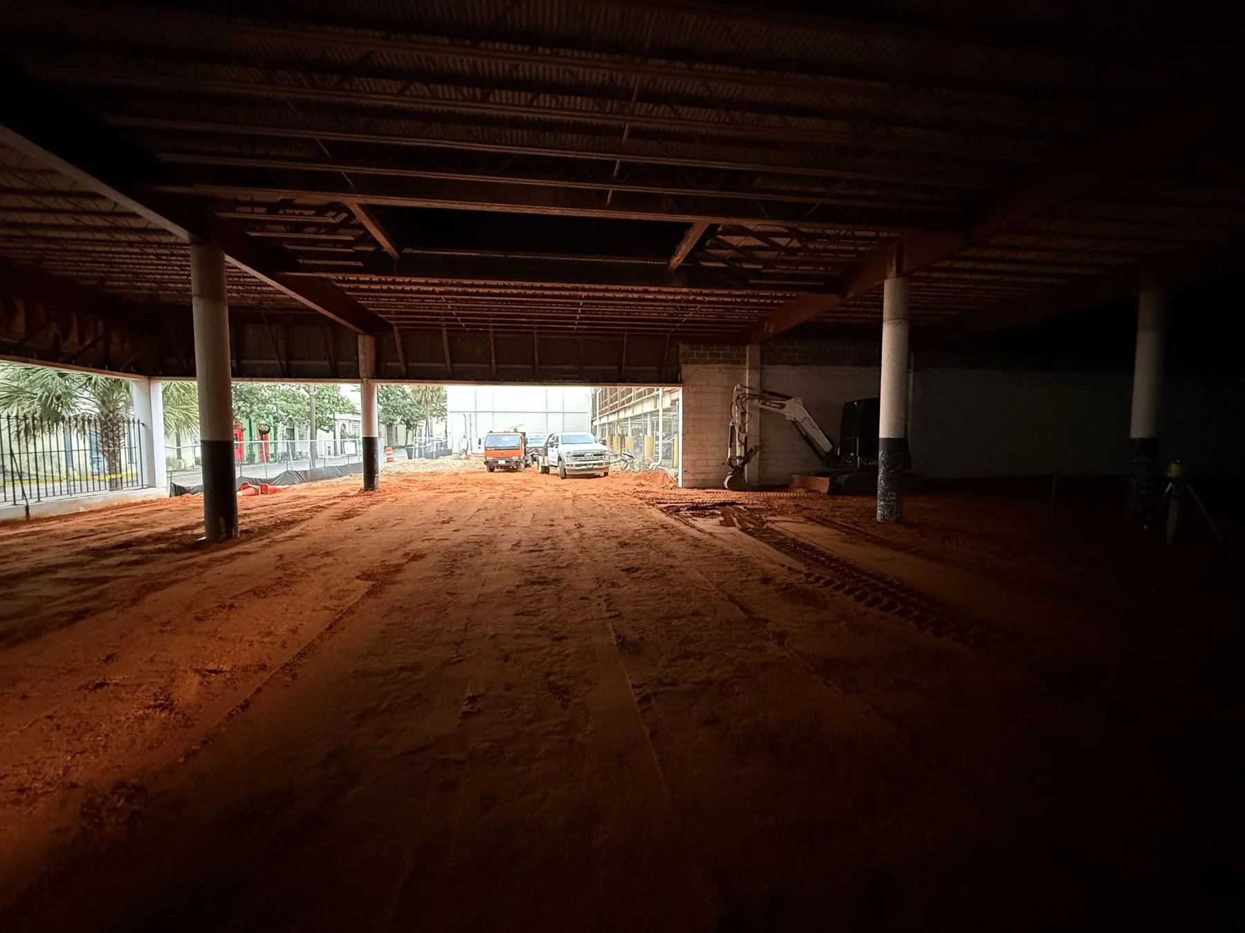 Downtown Mobile YMCA site work by Hughes 360 Services