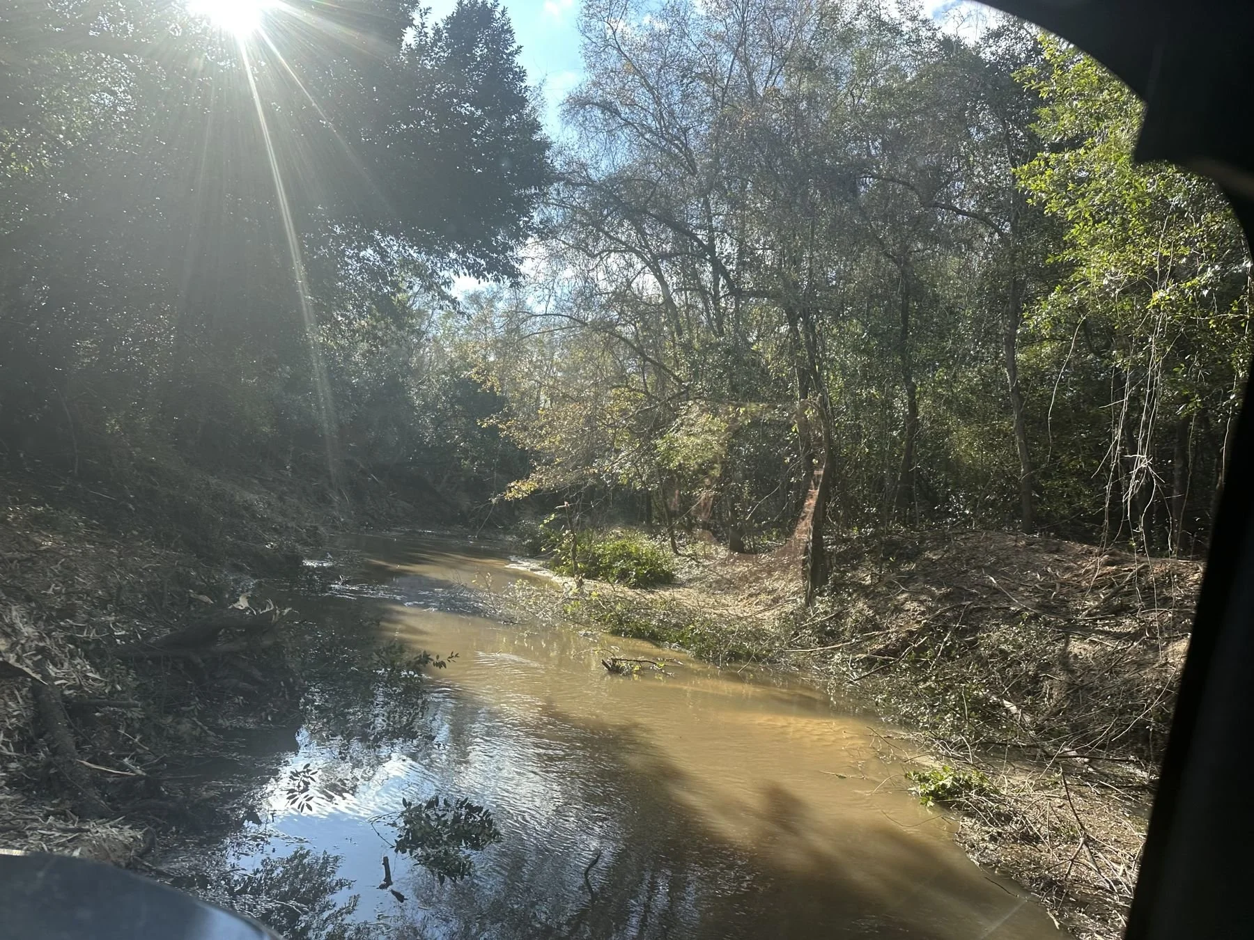 Creek and ditch clearing, Hughes 360 Services