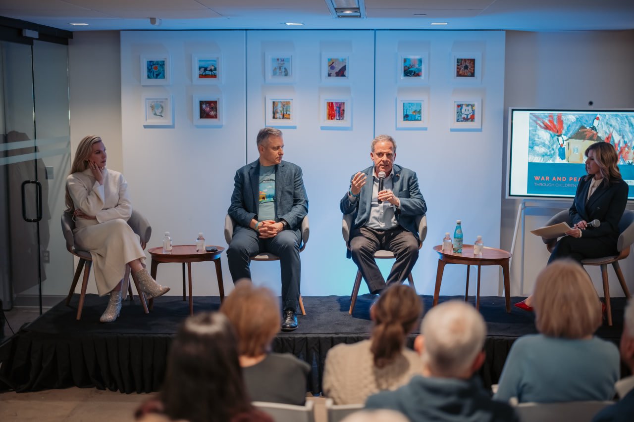 The creators of Faith Under Siege co-hosted an art exhibition with Ukrainian children’s drawings&nbsp;