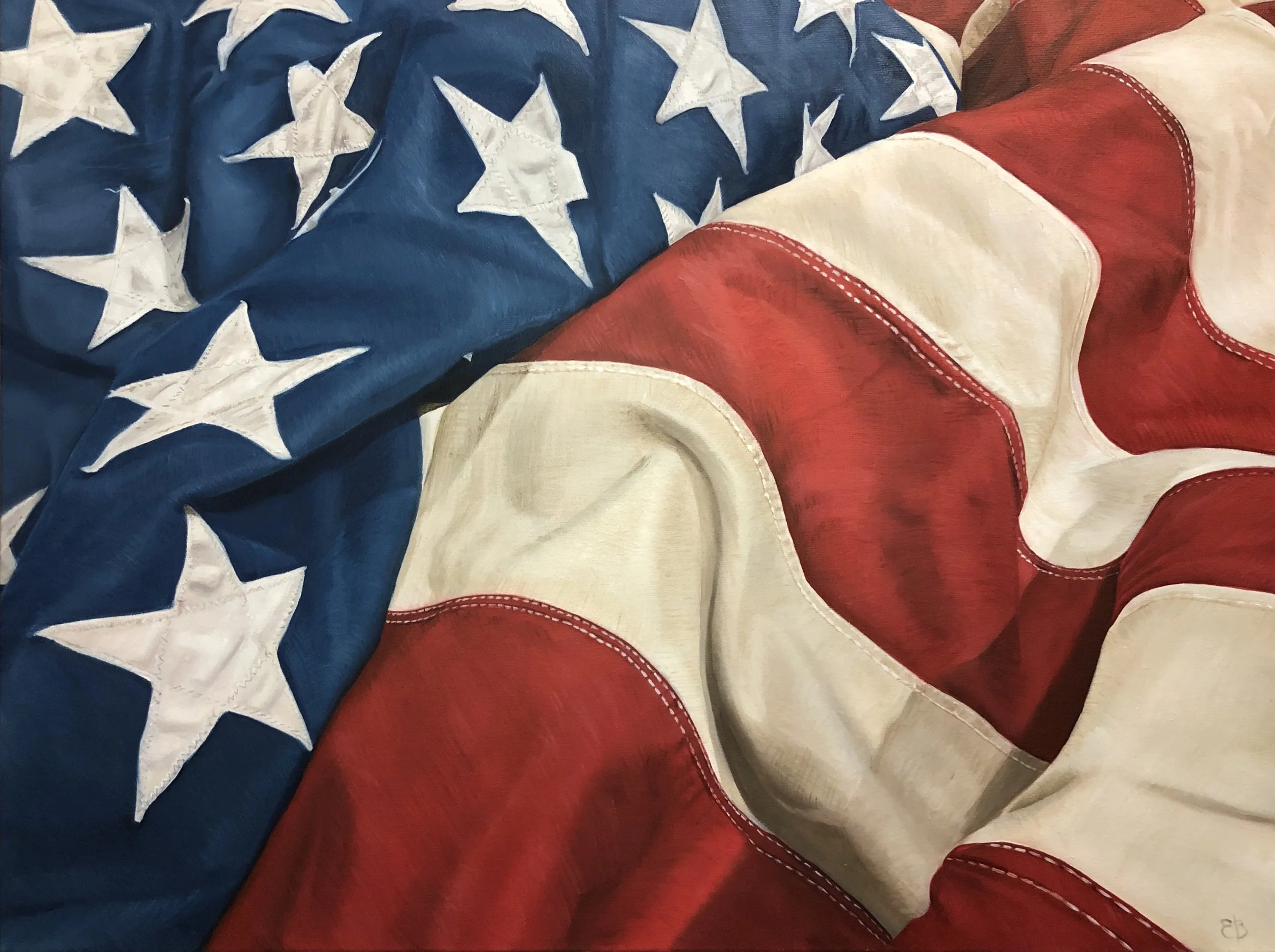 ”United We Stand” 

18”x24” 

$1750- Available