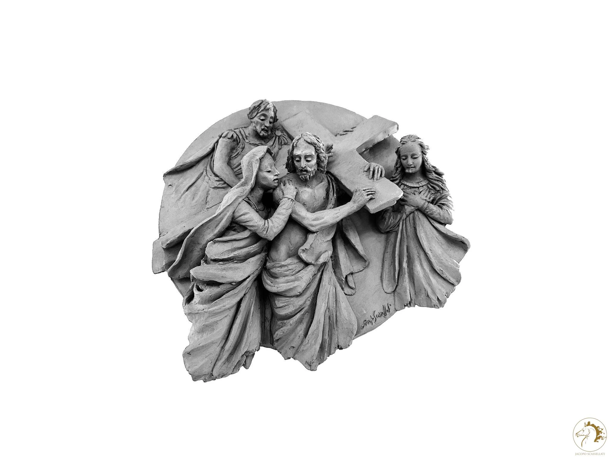 Stations of the Cross, Chiesa della Sacra Famiglia, Sassari, Sardinia, Italy