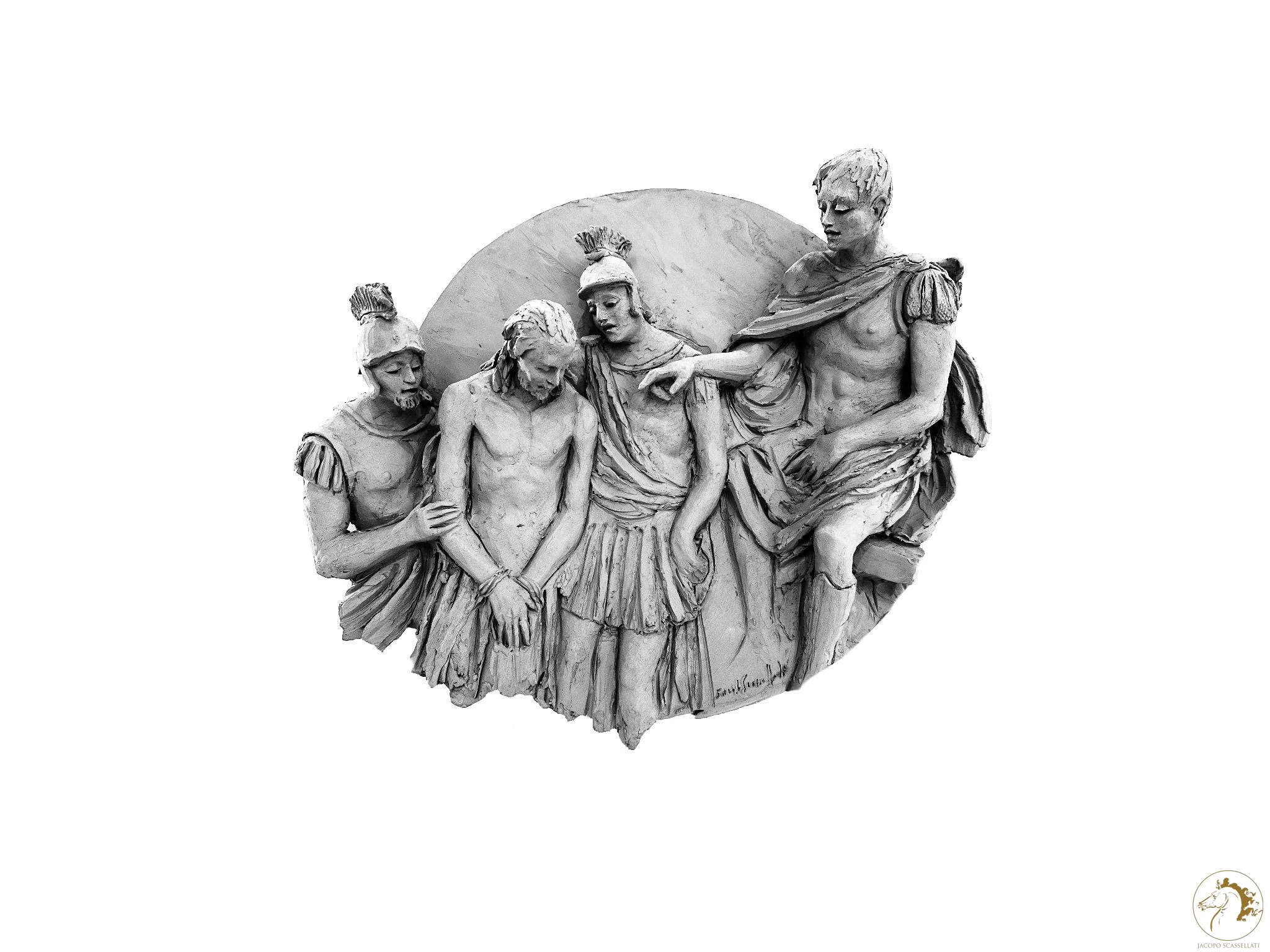 Stations of the Cross, Chiesa della Sacra Famiglia, Sassari, Sardinia, Italy