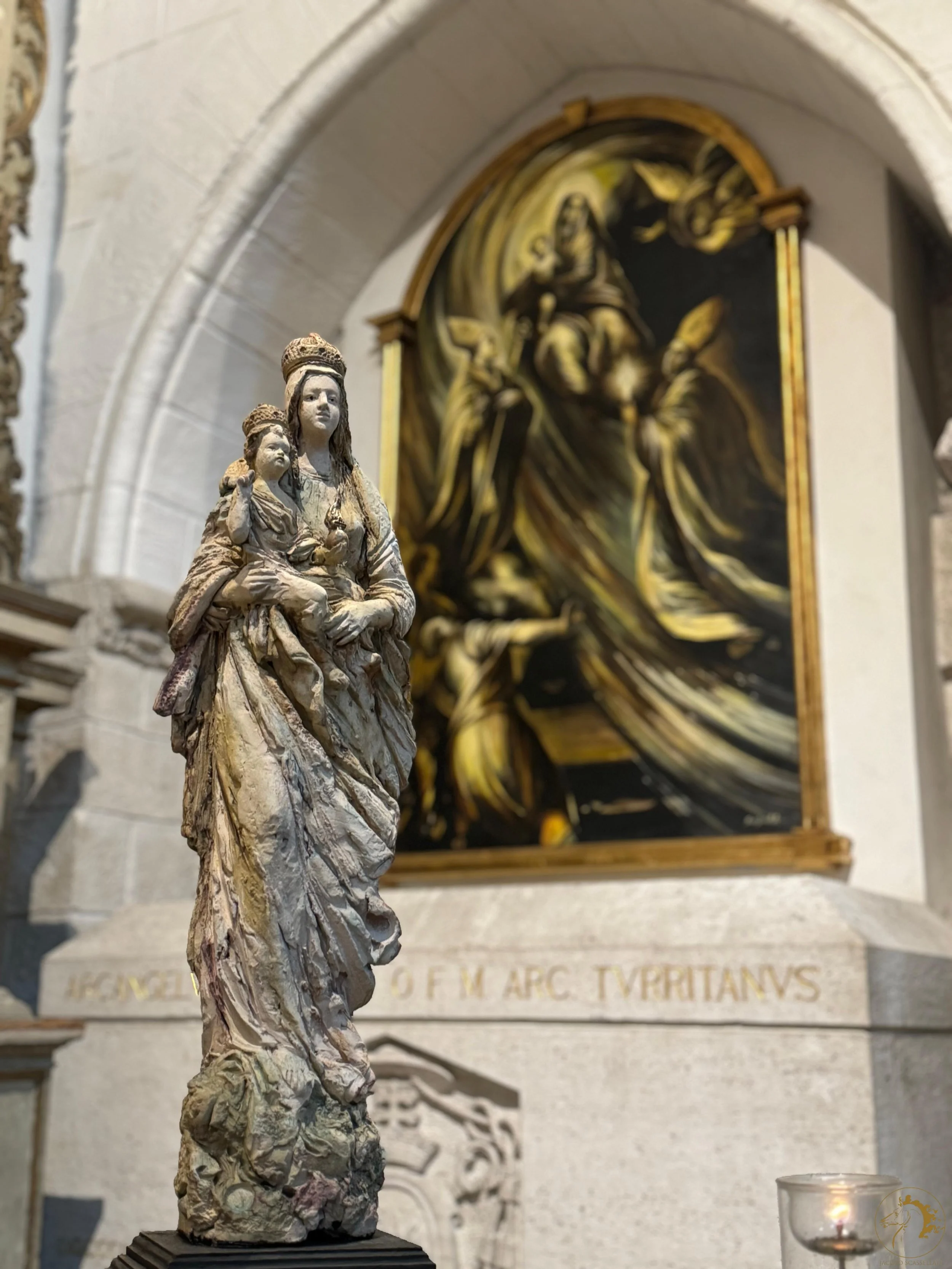 Monumental Sculpture and Painting, Duomo di Sassari, Sardinia, Italy
