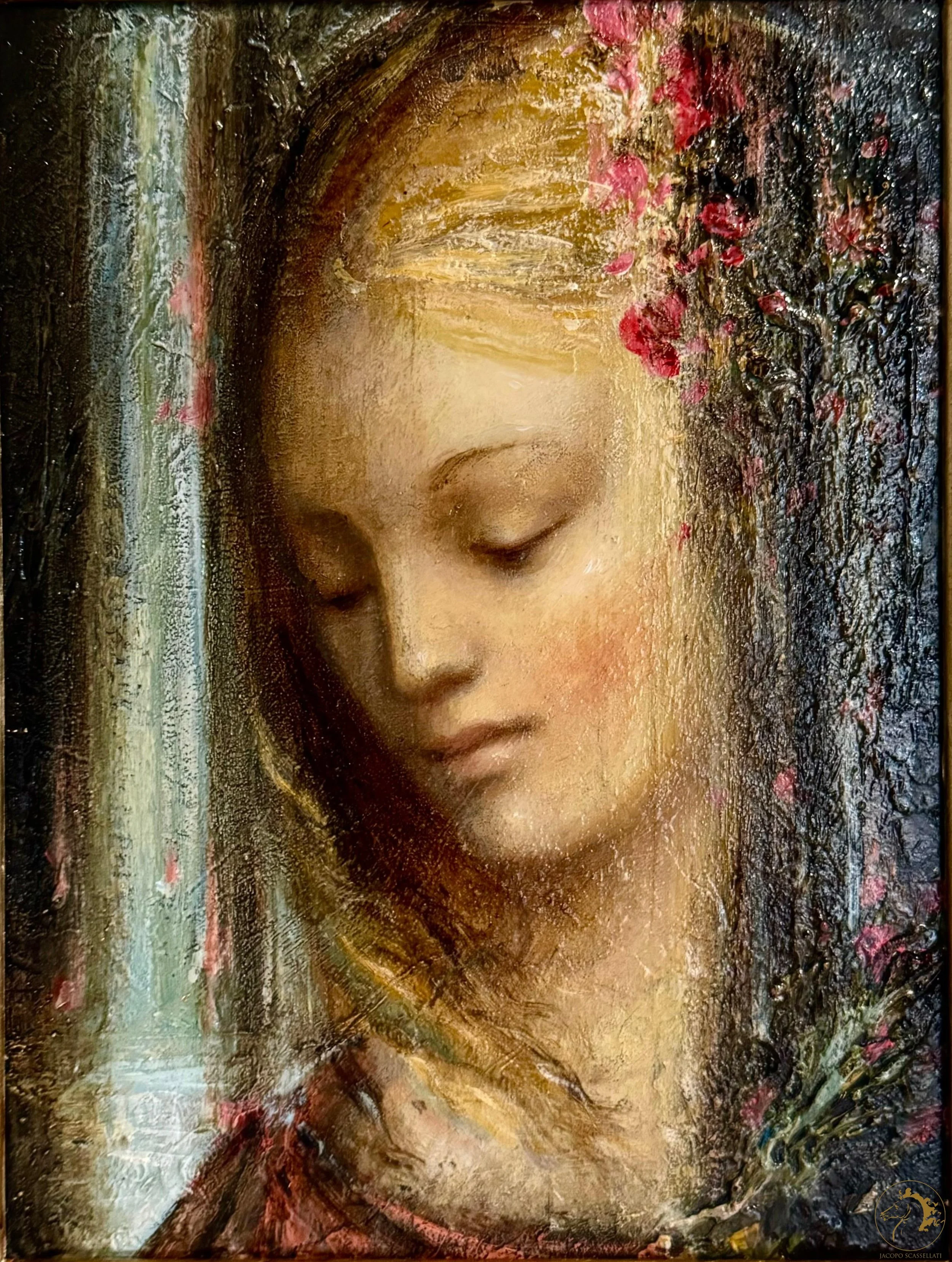 Incanto di Luce (Enchantment of Light), oil on panel, 24 x 31 cm