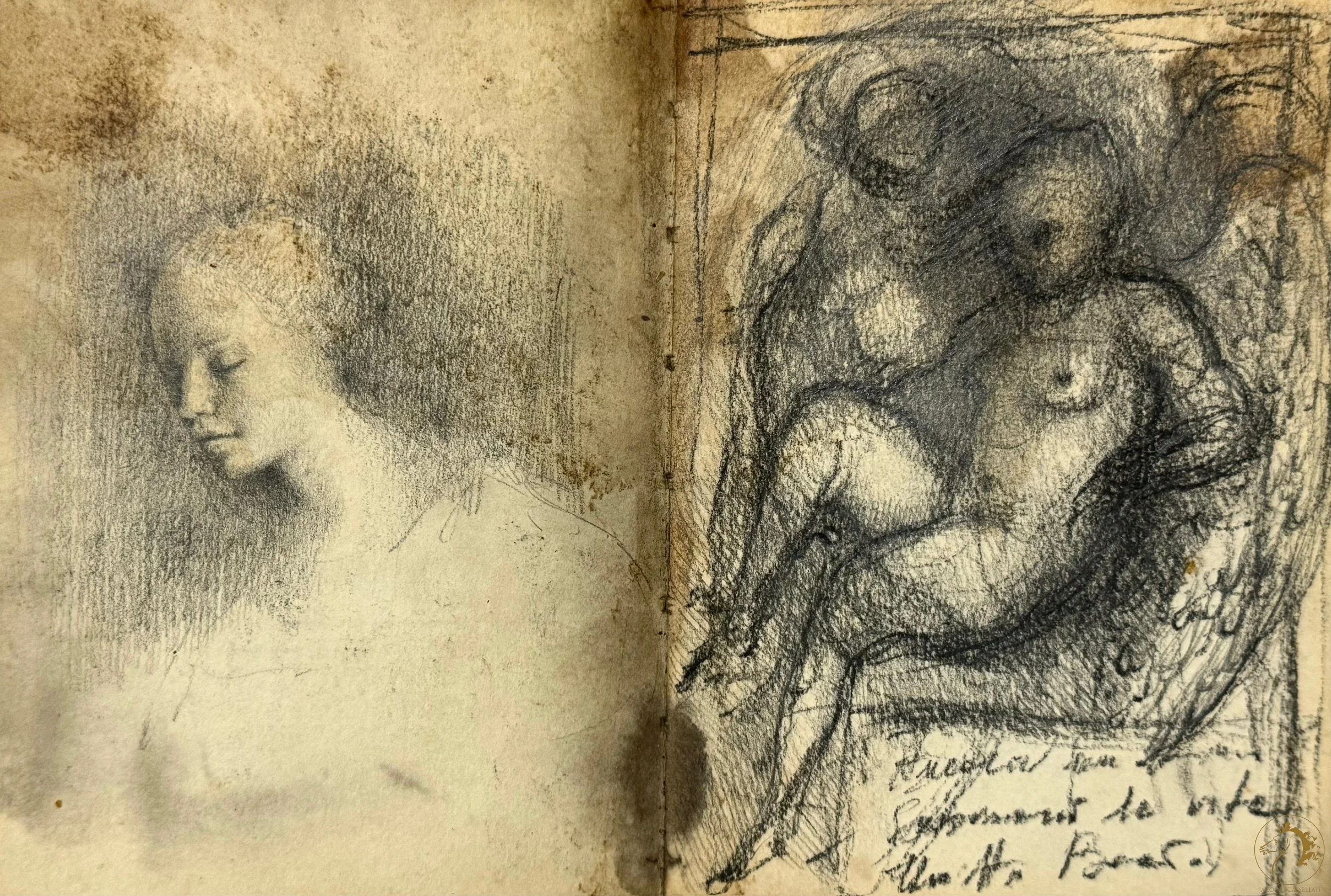 Disegno 3, 2016, Graphite and Ink on Paper