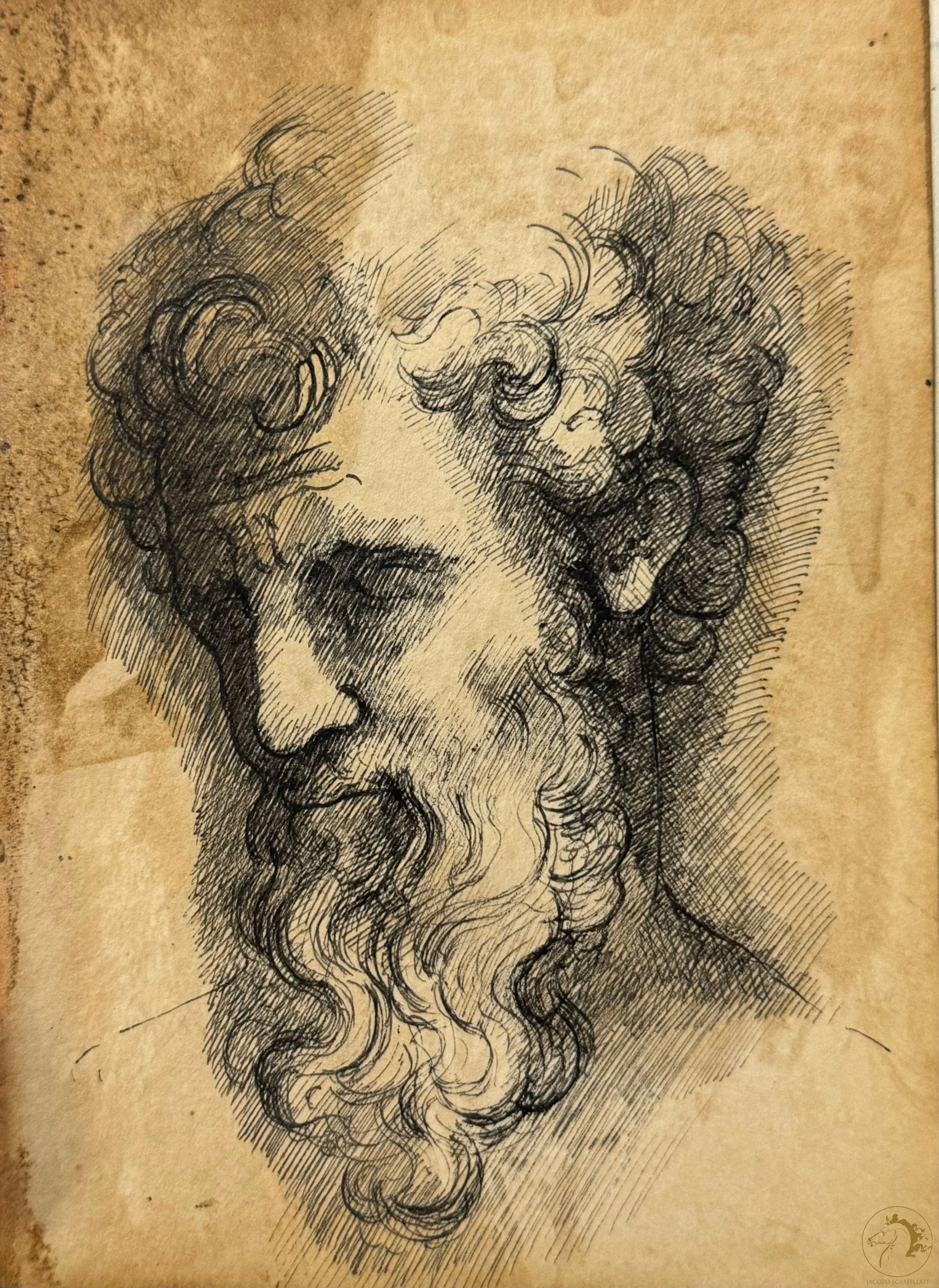 Disegno 6, 2017, Ink on Paper