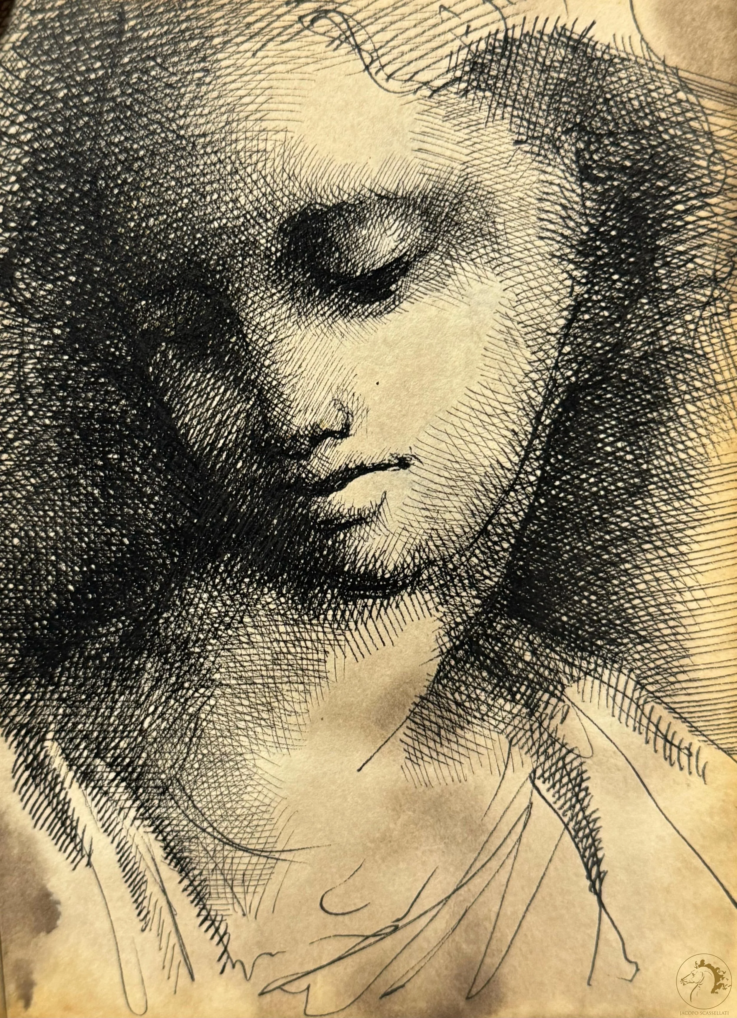 Disegno 1, 2019, Ink on Paper