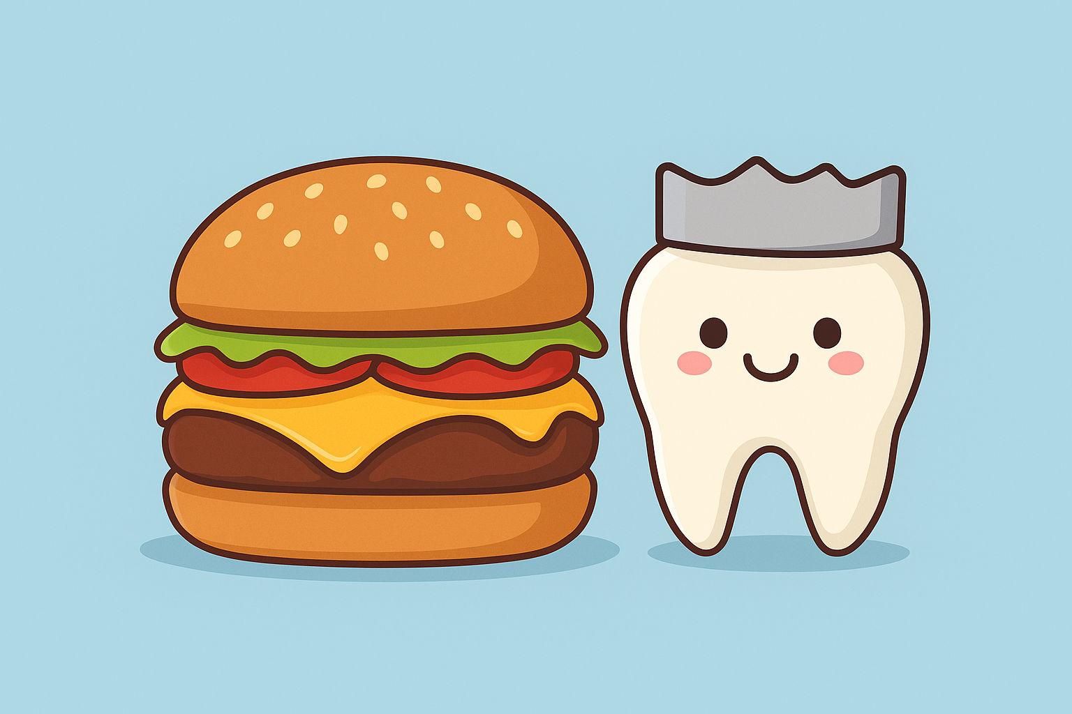 Can I Eat a Burger with a Temporary Crown?