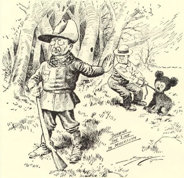 The Birth of the Teddy Bear.