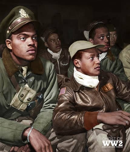 Tuskegee Airmen Black History World War 2 WW2 WWII WW2 pilots