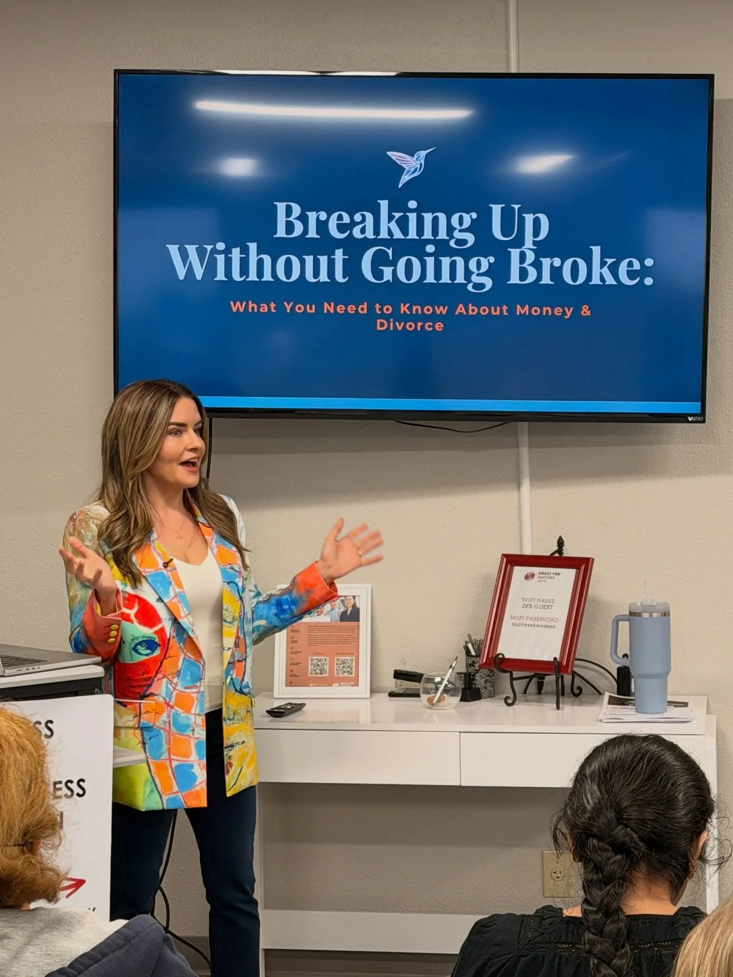 Spent this Valentine&rsquo;s Day with Austin Women&rsquo;s Investing Group discussing &ldquo;How to Break Up Without Going Broke&rdquo;! Thank you @saraglakas for having me! What an incredible group of women! @austinwomeninvesting 💗