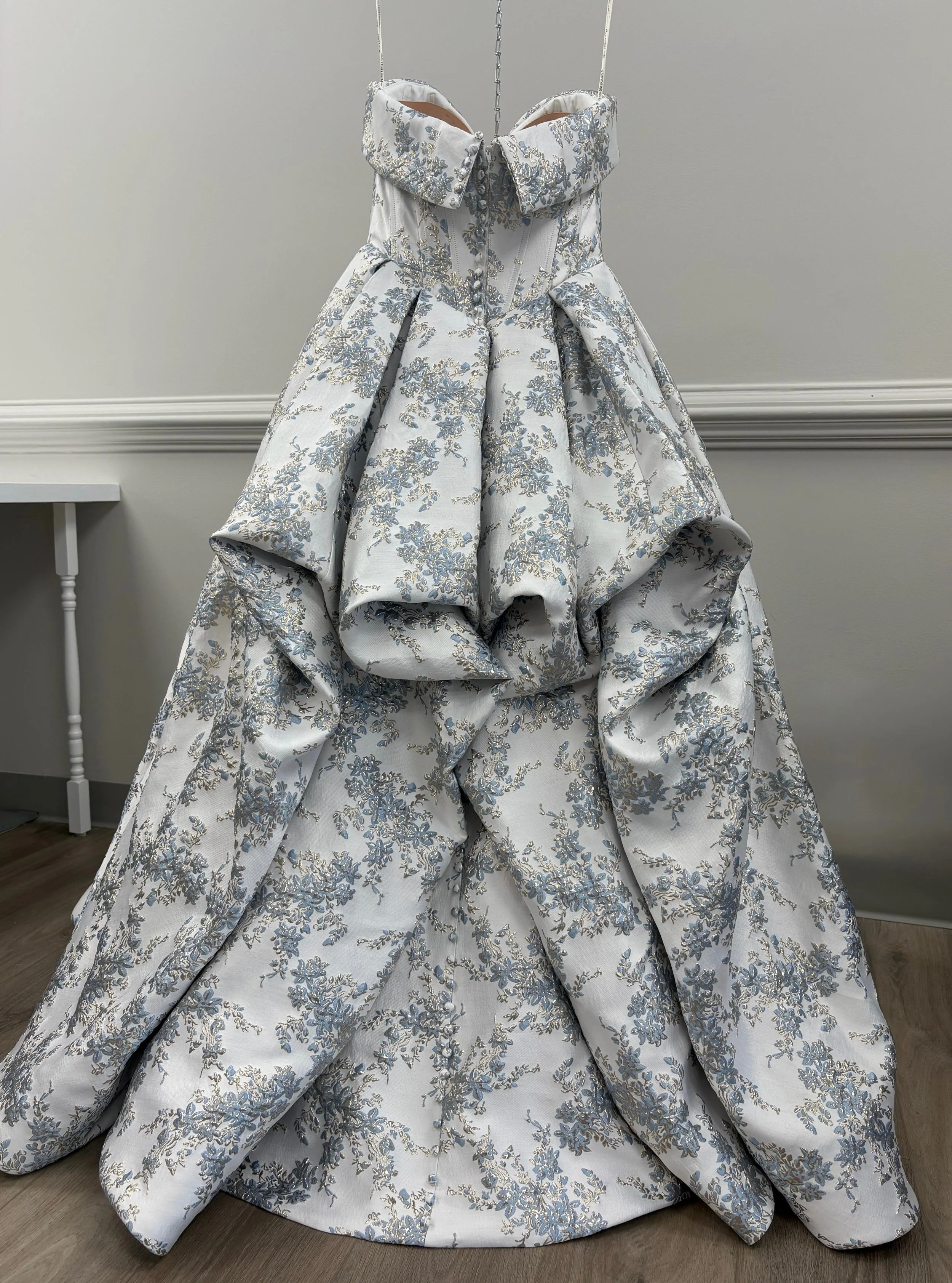 custom french bustle 