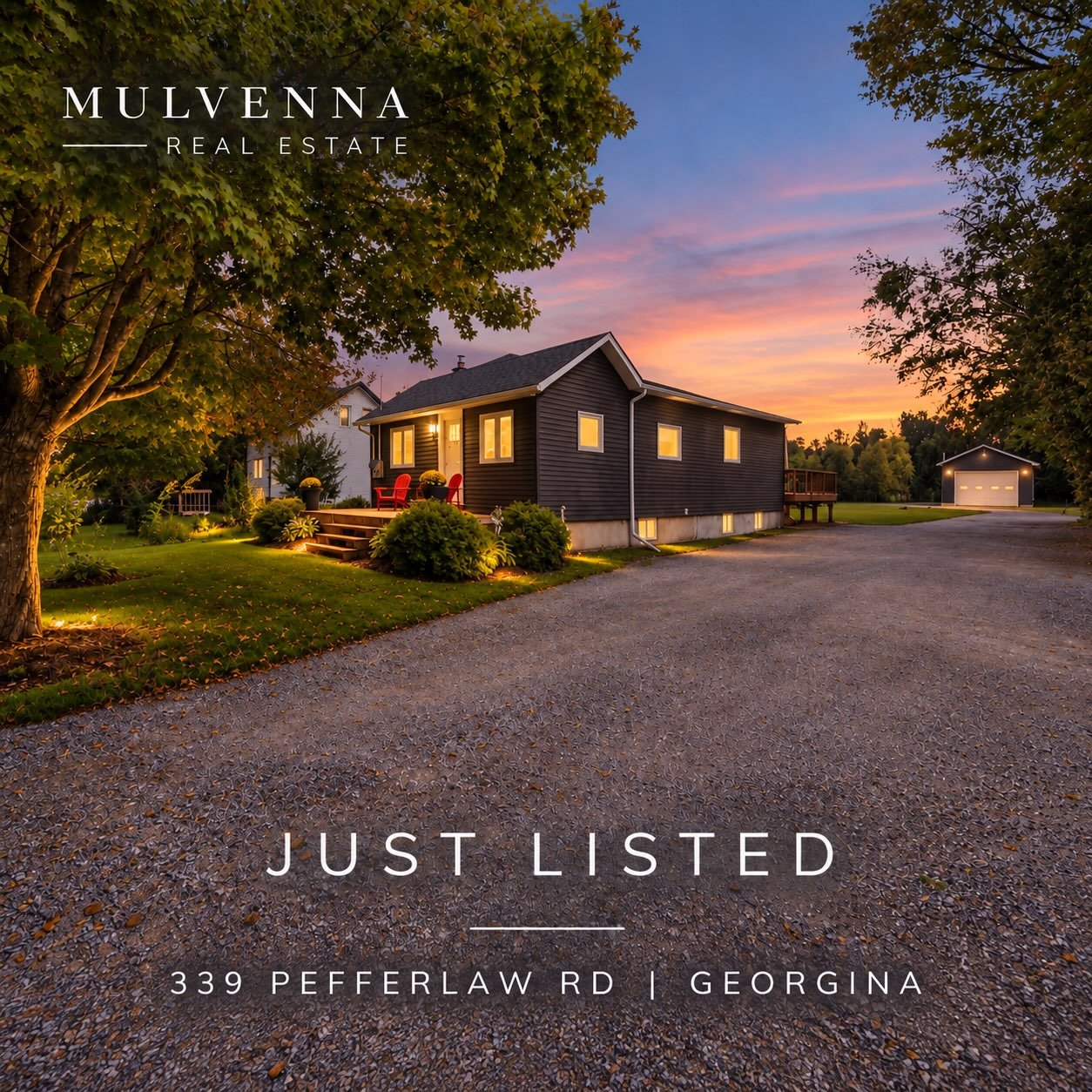 JUST LISTED | 339 Pefferlaw Rd.

Set on a beautiful nearly half acre lot in Pefferlaw, this fully renovated bungalow has been extensively updated and is completely move in ready. The bright, modern interior features a brand new kitchen and flooring (
