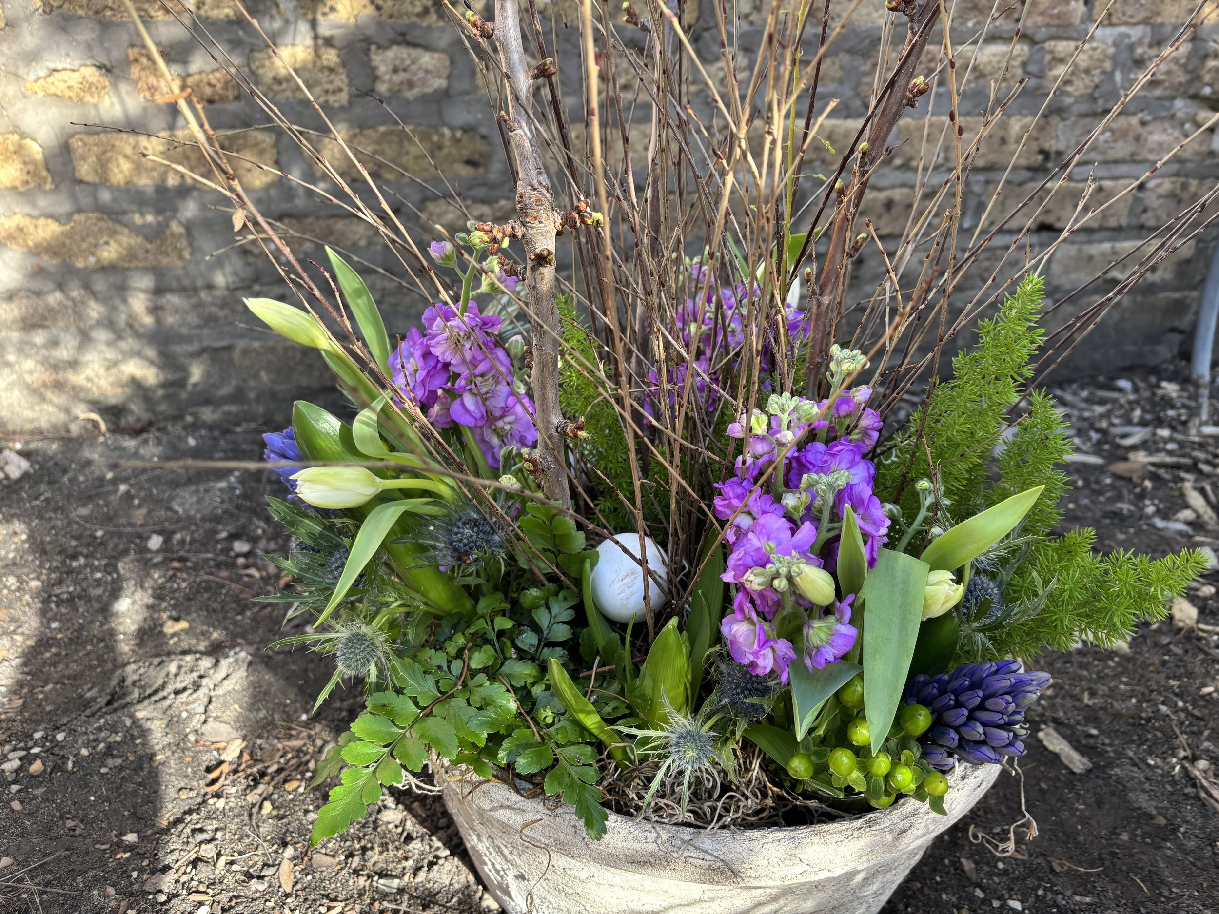 Spring Live Planter