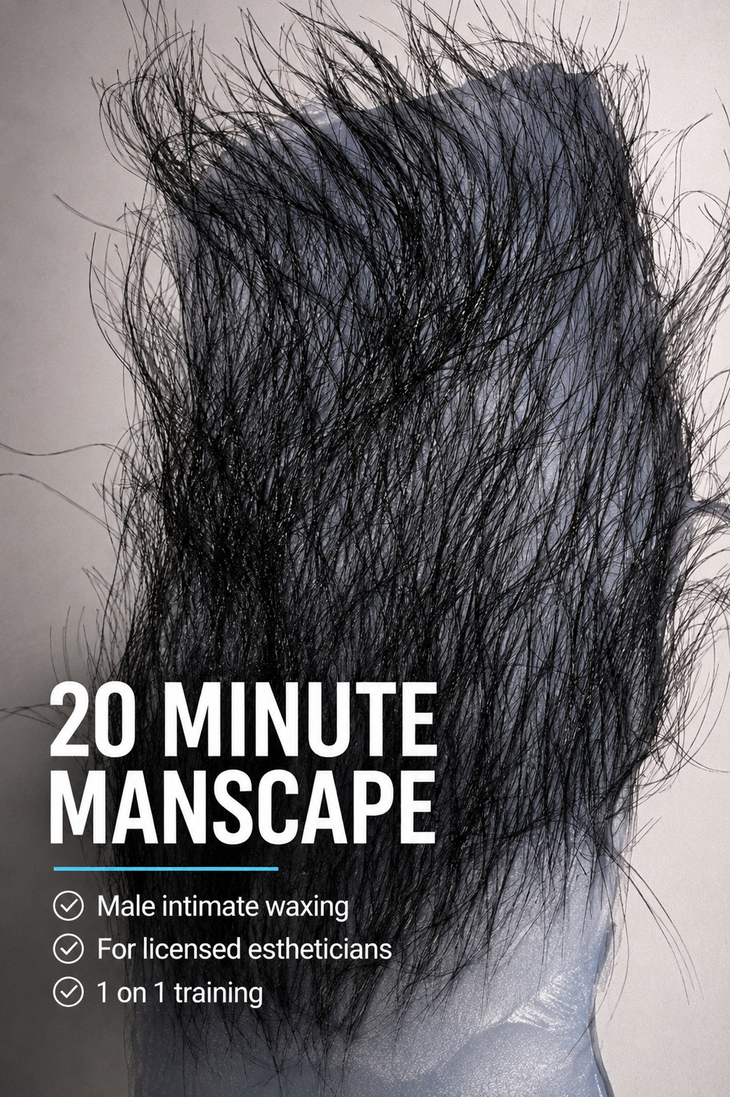 20 Minute Manscape 1 on 1 (IN PERSON)