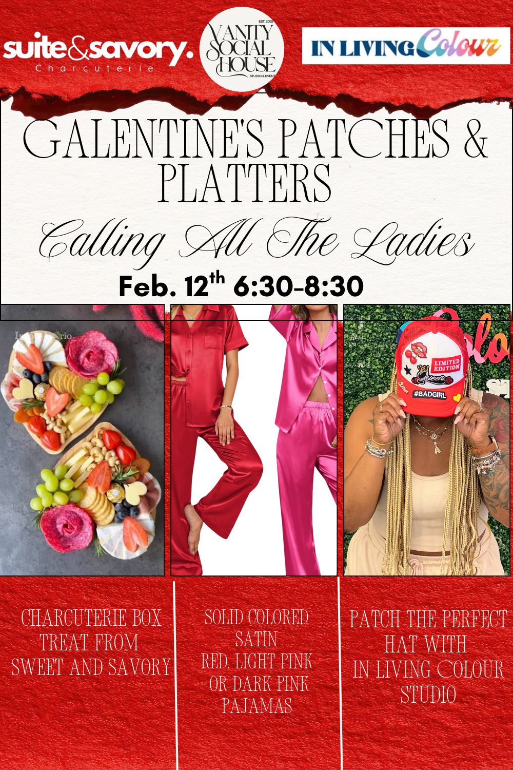 Galentine's Patches & Platters