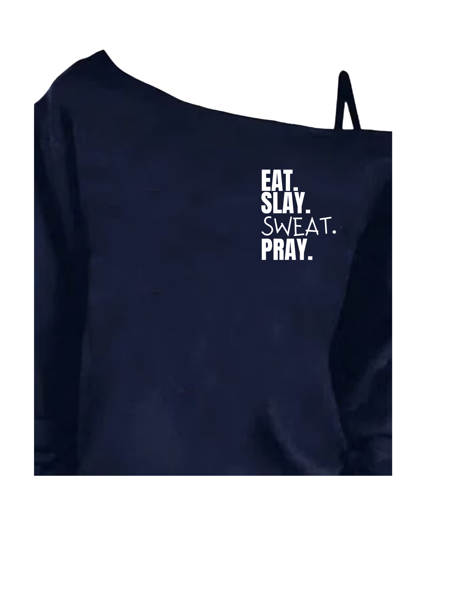 Black and White Typographic Running Club T-Shirt 2.PNG