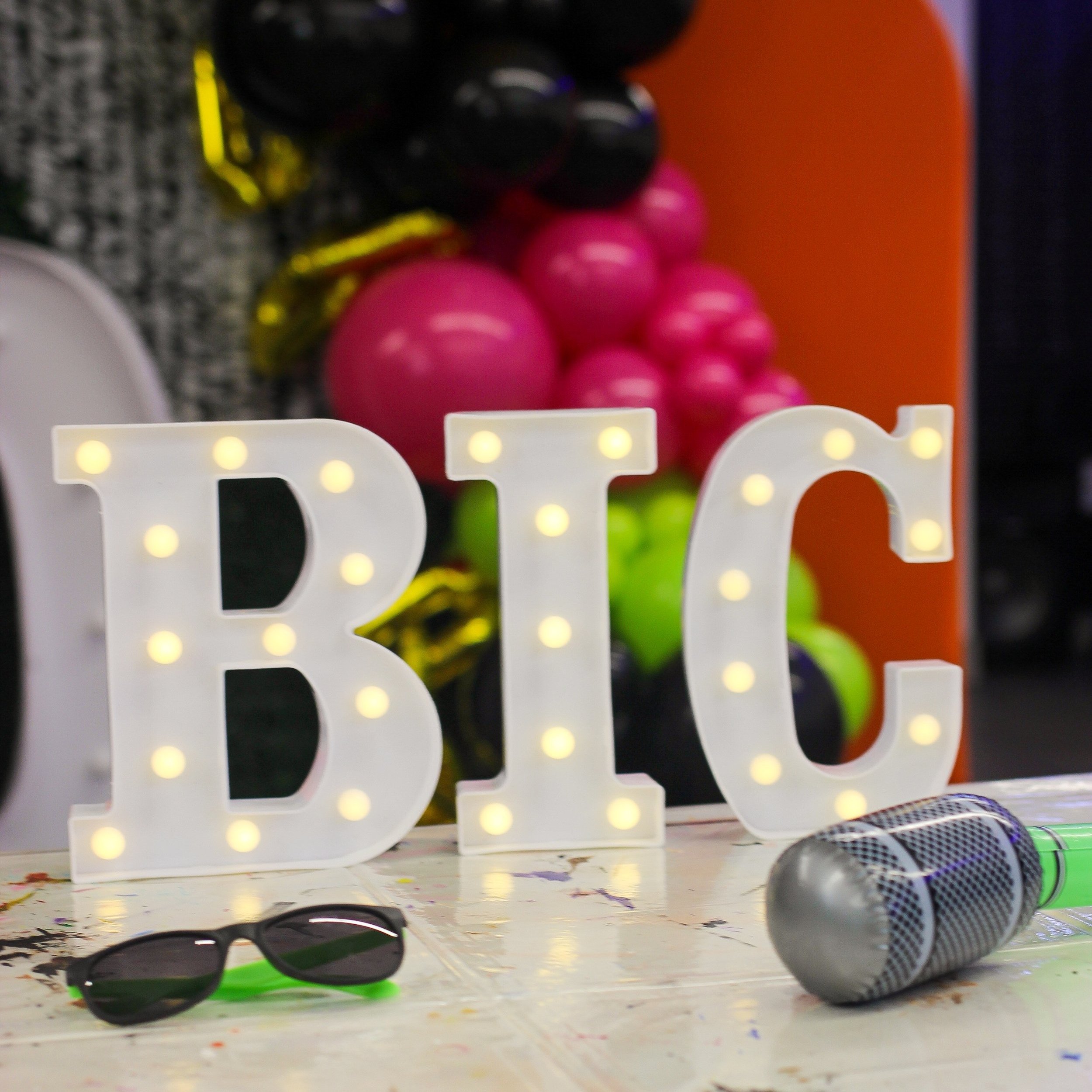 BIC Annual Sip & Paint 80's edition