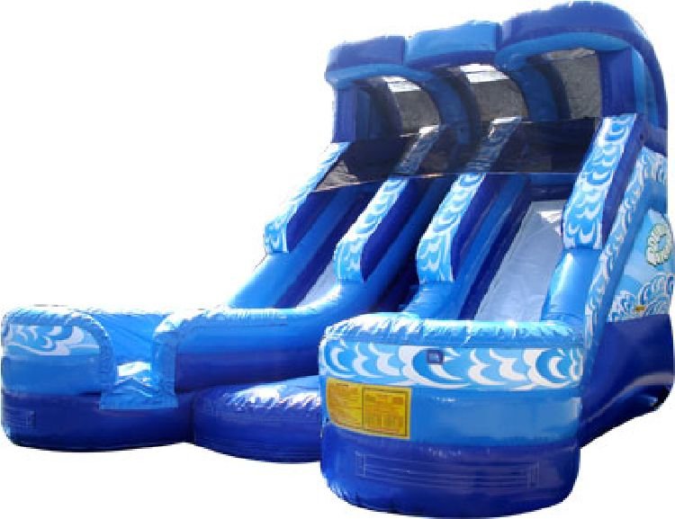 Double Splash Waterslide