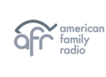 Logo of American Army Radio with the acronym 'aaf' and text.