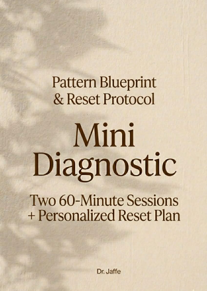 Mini Diagnostic — Pattern Blueprint & Reset Protocol