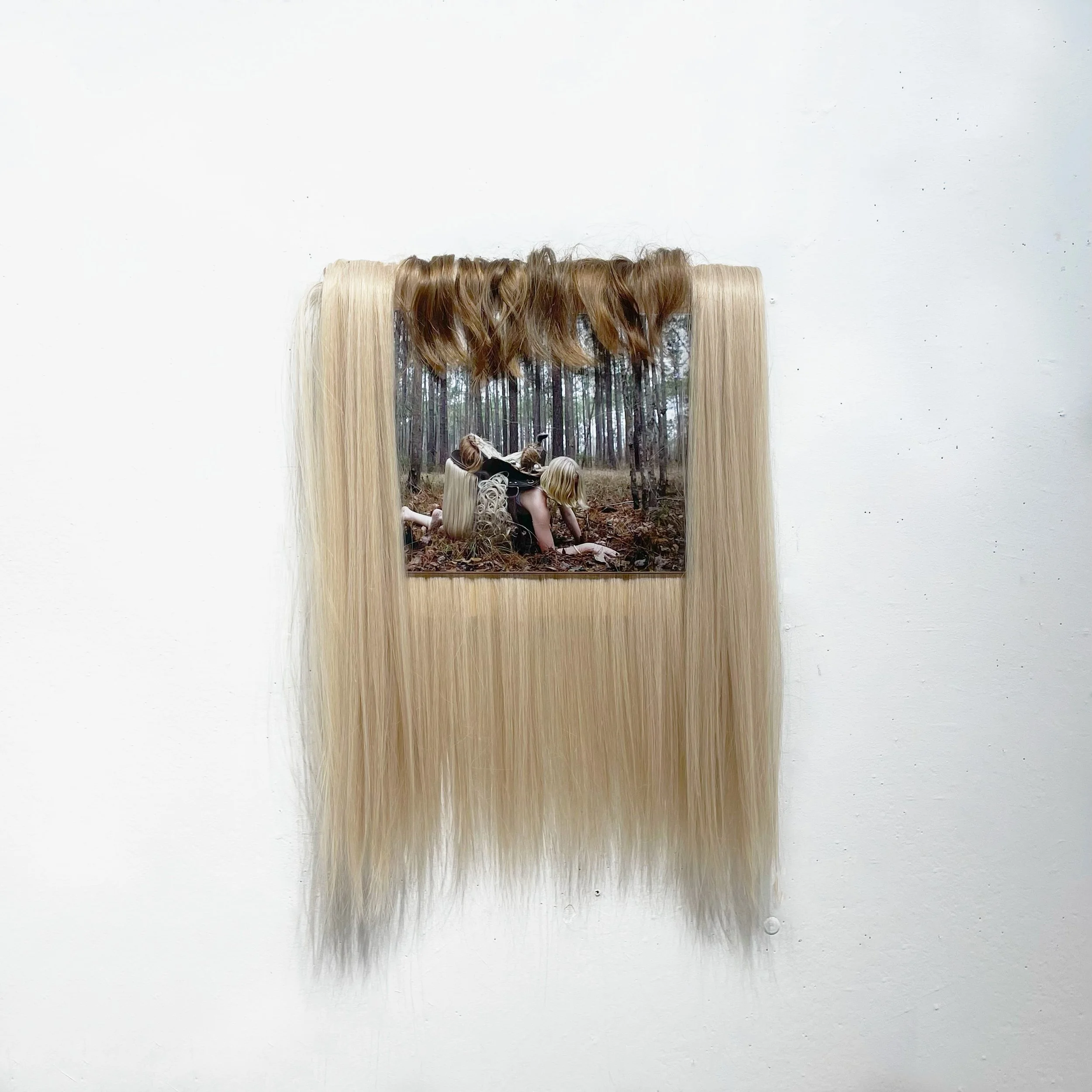 Split End Frames X Broke Back Saddle, Synthetic/Human Hair, 2026