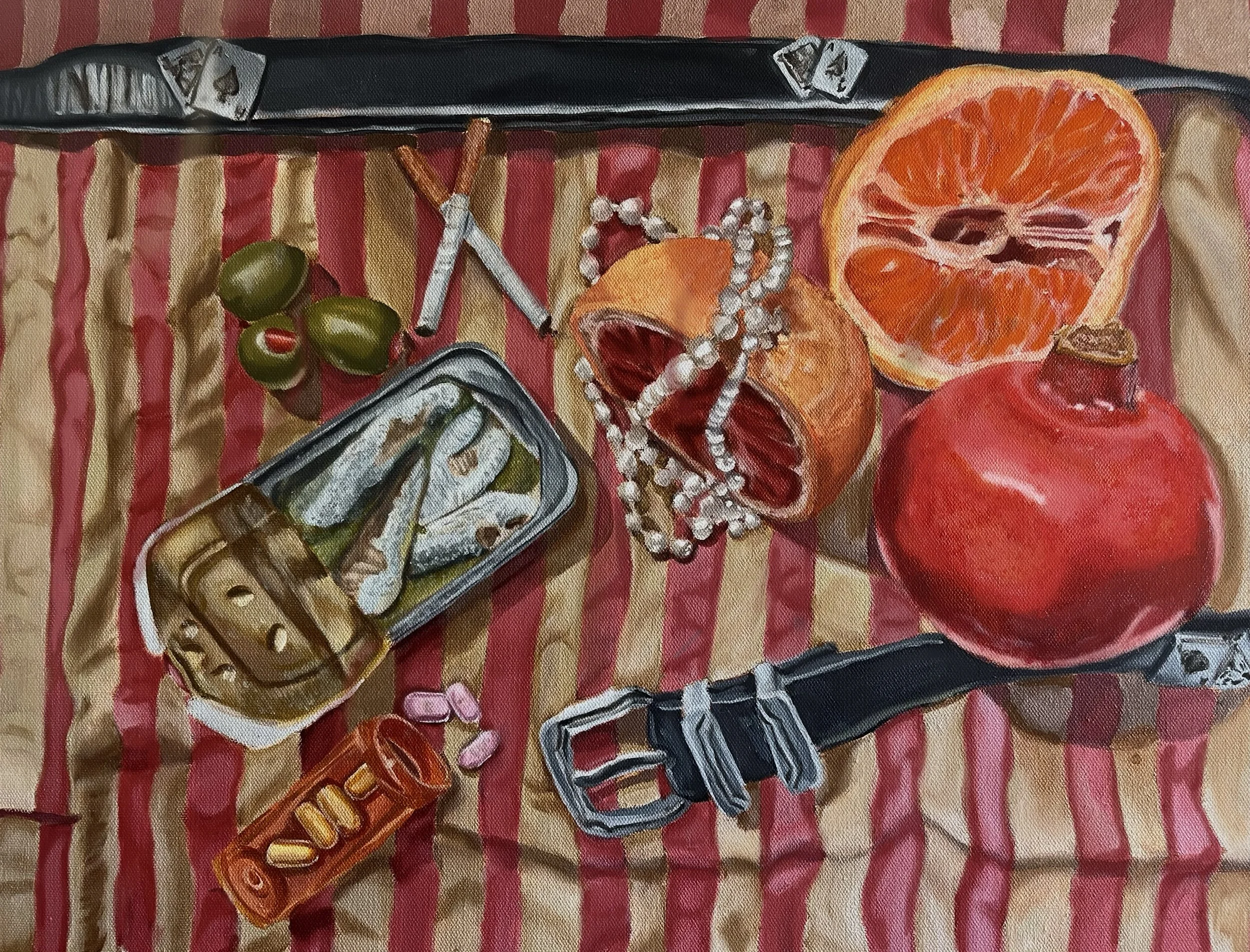 Man & His, 16x20in, Oil on Canvas, 2024