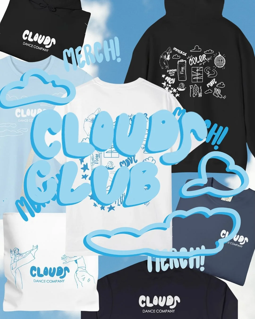 BE A PART OF OUR CLOUDS CLUB!!!

get a shirt, hoodie, tote bag or crewneck at our website&bull;&bull; LINK IN BIO

swipe &mdash;-&gt; to learn more about the designs &amp; about our company. 

@olivia_emert designed and drew everything you see. focus