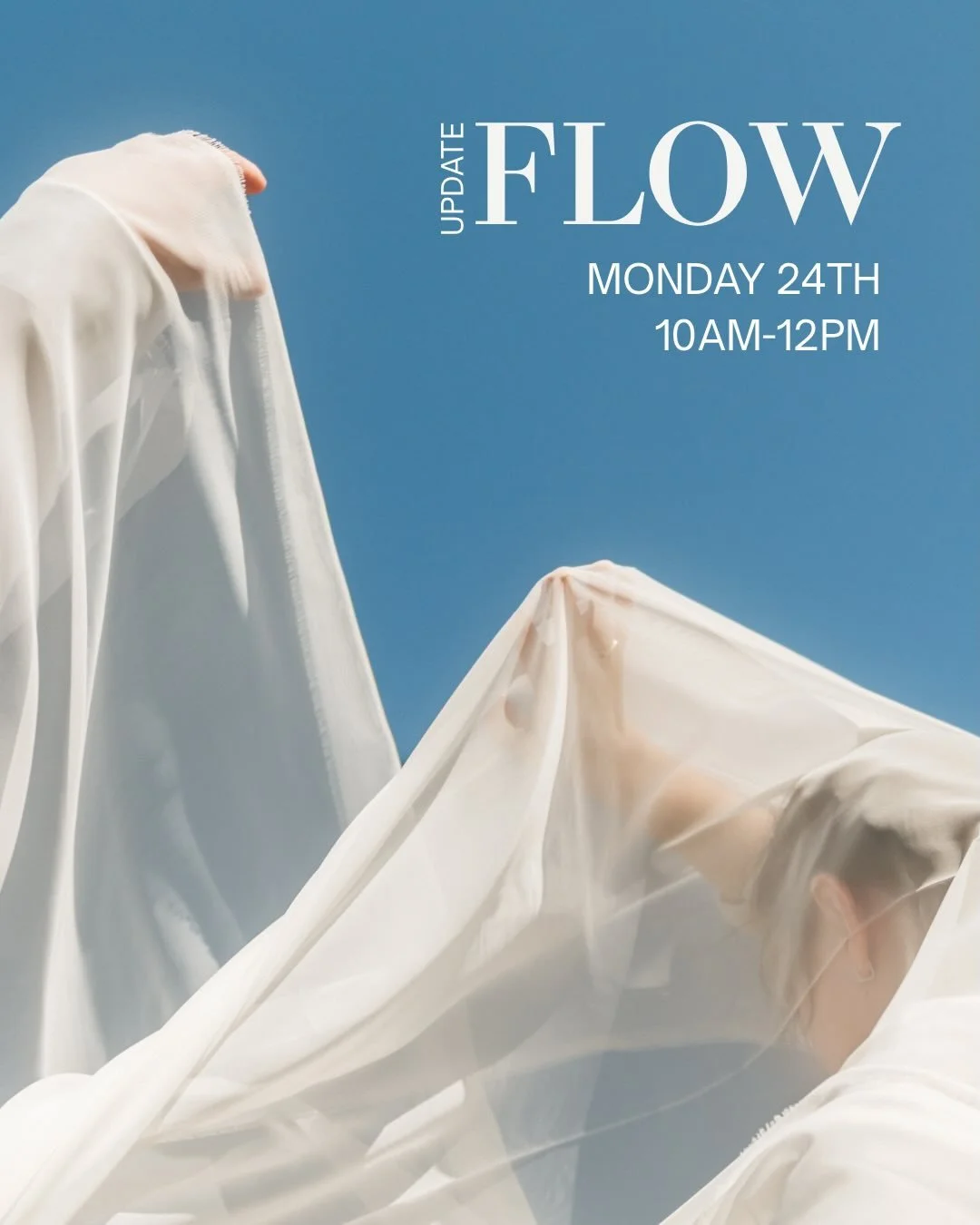 UPDATE***

FLOW will now be on Monday the 24th from 10am-12pm!

NO FLOW THIS SUNDAY, we will now meet on MONDAY MORNING. grab your coffee, bring your socks, let&rsquo;s have a Monday dance!!!