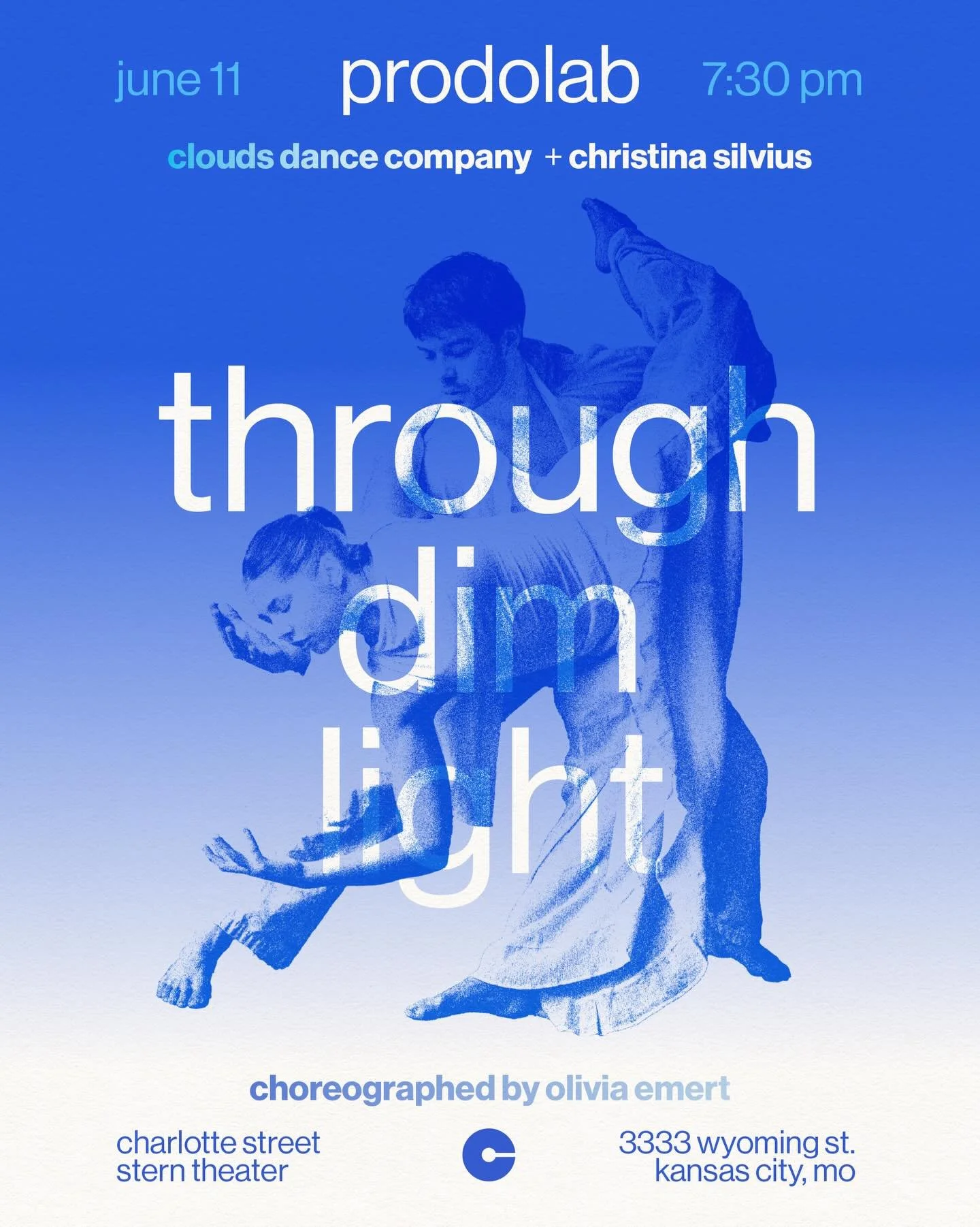 JUNE 11th &bull; 7:30pm
through dim light
with @charlottestreetfoundation in the Stern Black Box

FREE to attend!!

come see our newest work in collaboration with multimedia artist, improvisor, &amp; violist @christina.silvius, Thursday June 11th. we
