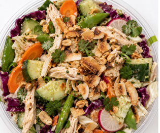 Chicken Coconut Crunch Salad