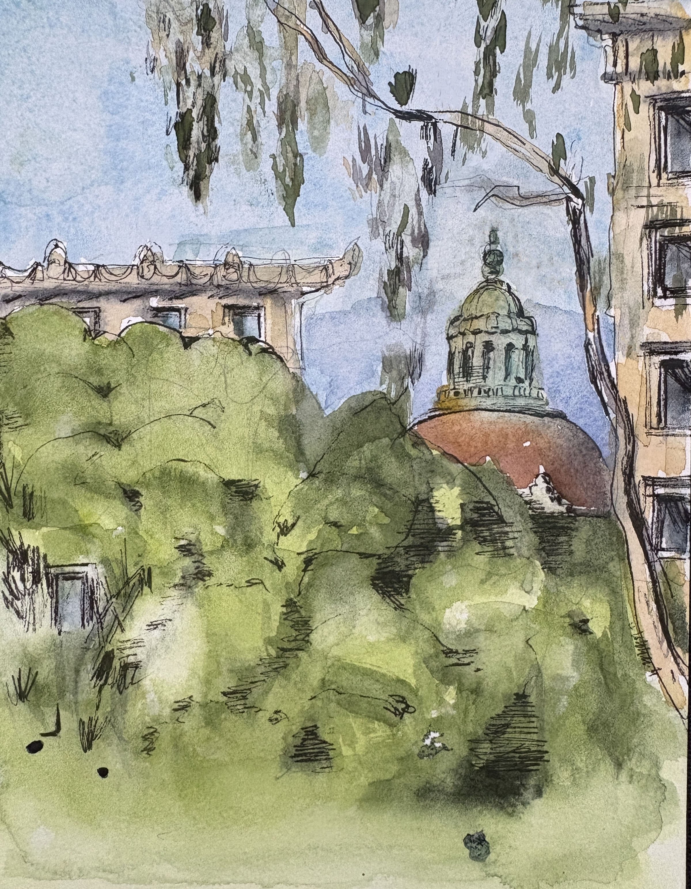 Pasadena City Hall from Parking Lot.JPG