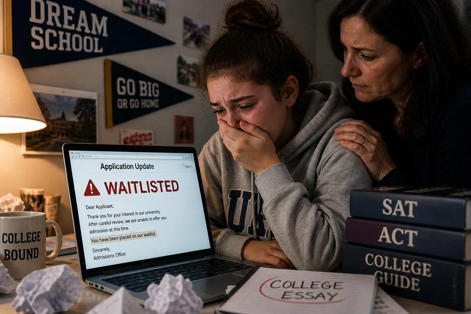 How to Navigate a Waitlist or Rejection During Application Season