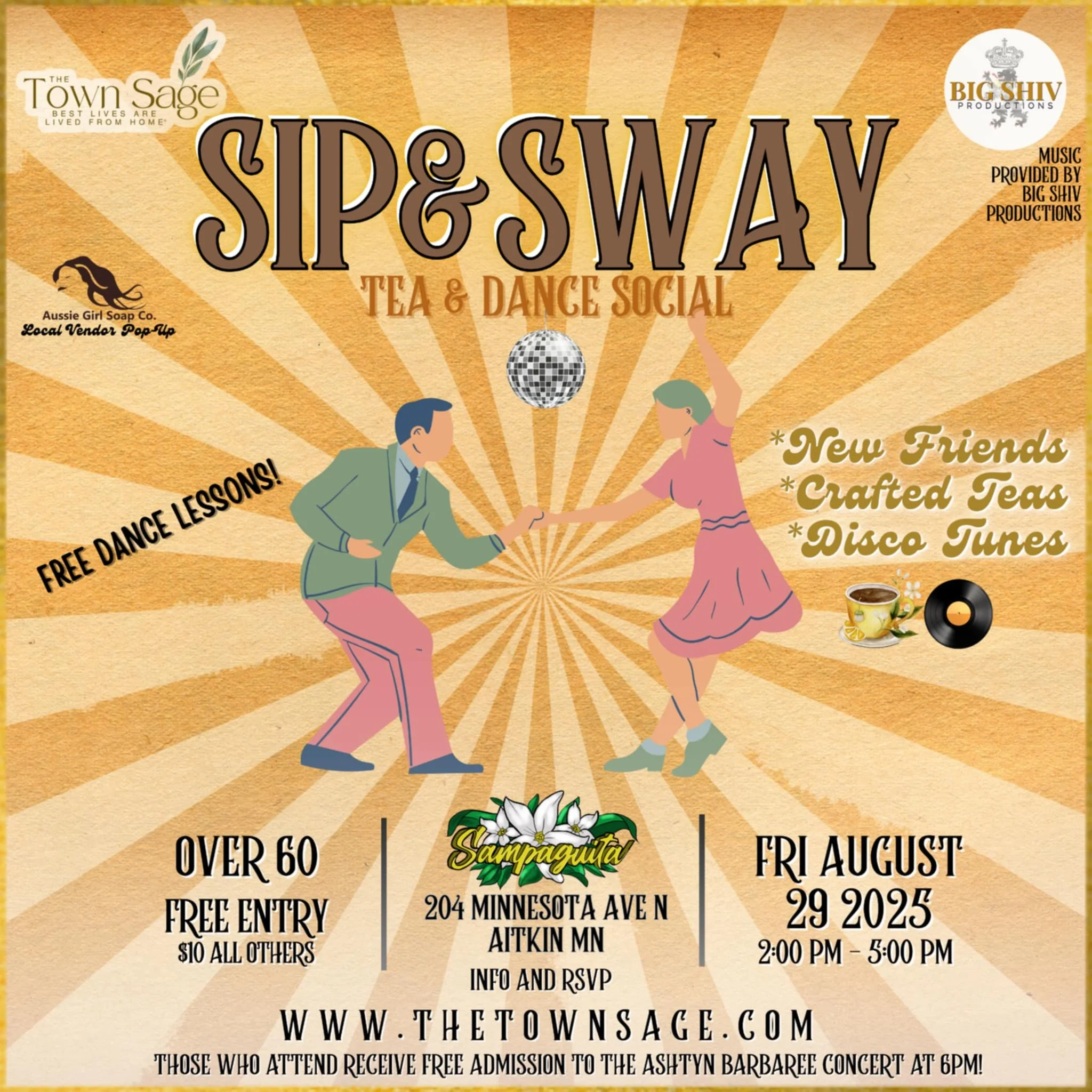 Sip & Sway - Tea and Dance Social
