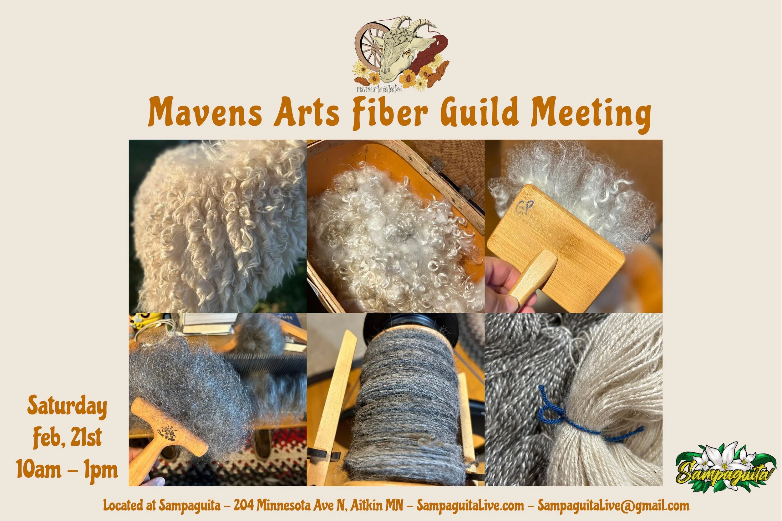 Mavens Arts Fiber Guild Meeting