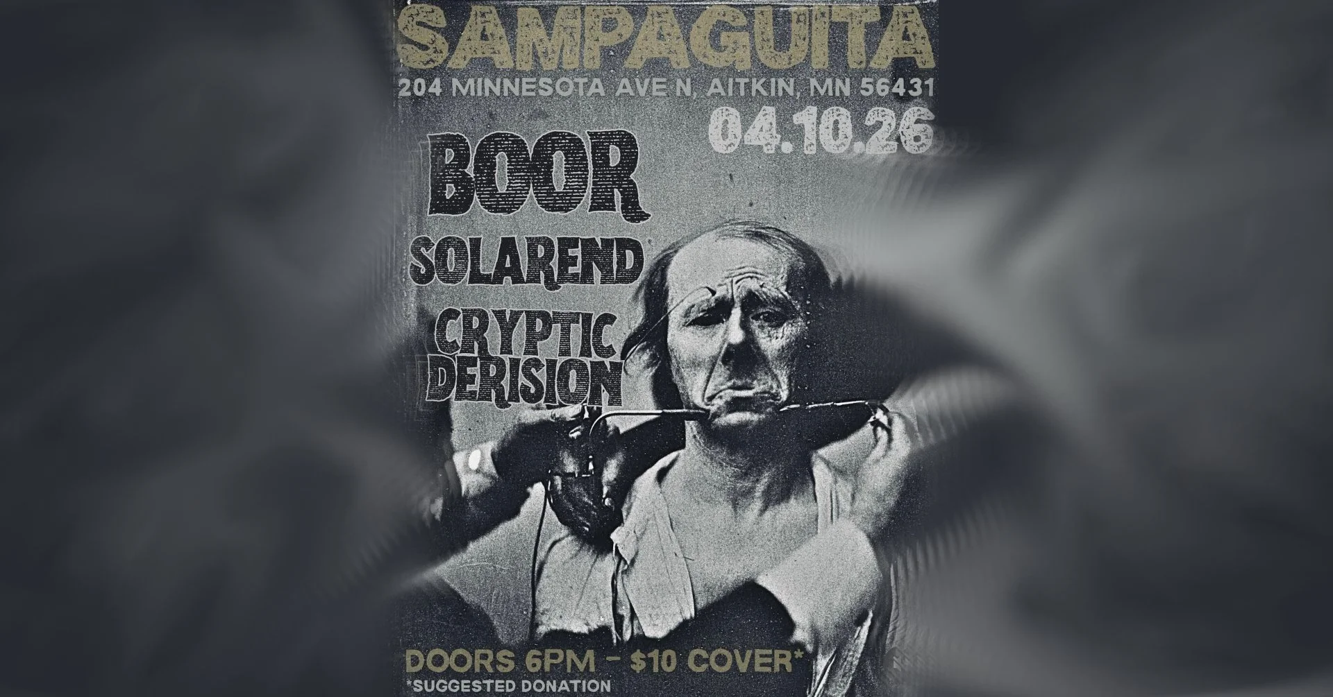 BOOR/Solarend/Cryptic Derision - Live at Sampaguita