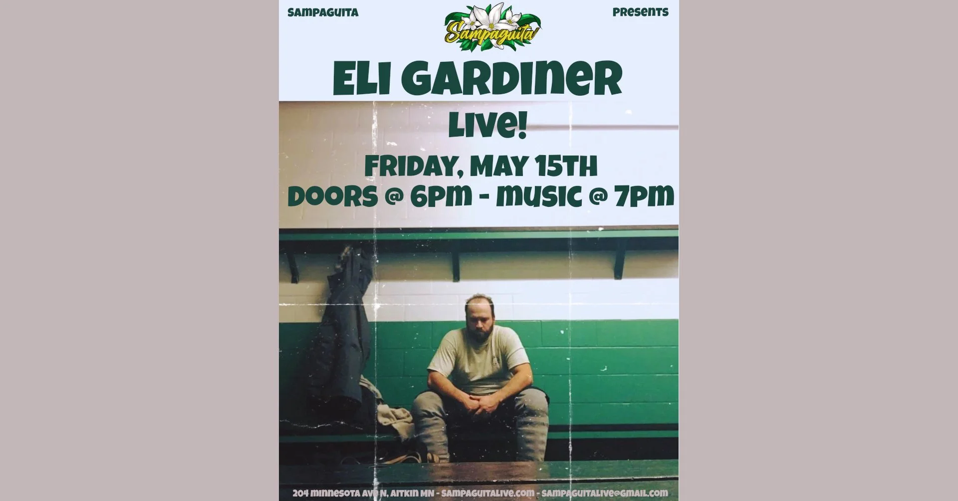 Eli Gardiner - Live at Sampaguita!
