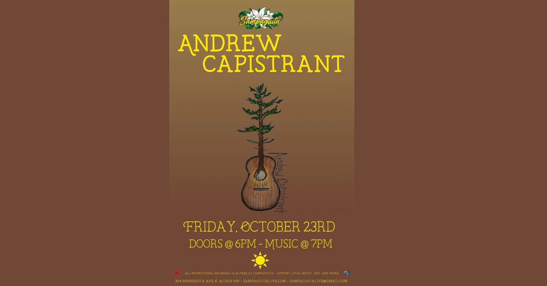Andrew Capistrant - Live at Sampaguita