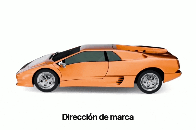 Dirección de marca con CHINXY: Lamborghini Diablo VT, potencia de 0 a 100