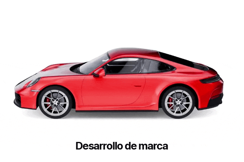 Desarrollo de marca con CHINXY: Porsche 911 Carrera S, pura precisión
