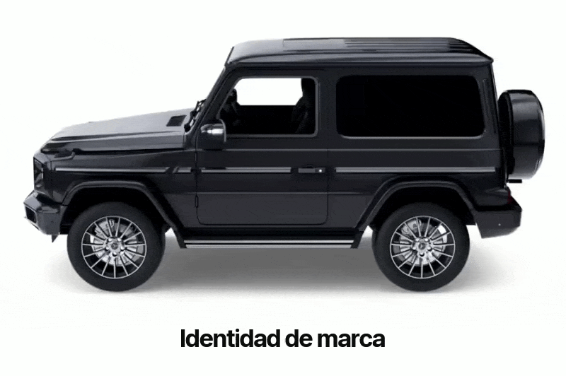 Identidad de marca con CHINXY: Mercedes-Benz G550, listo para liderar cualquier terreno