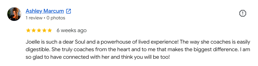 Divinity Life Coaching Review Ashley