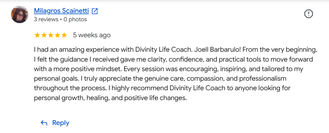 Divinity Life Coaching Review Milagros