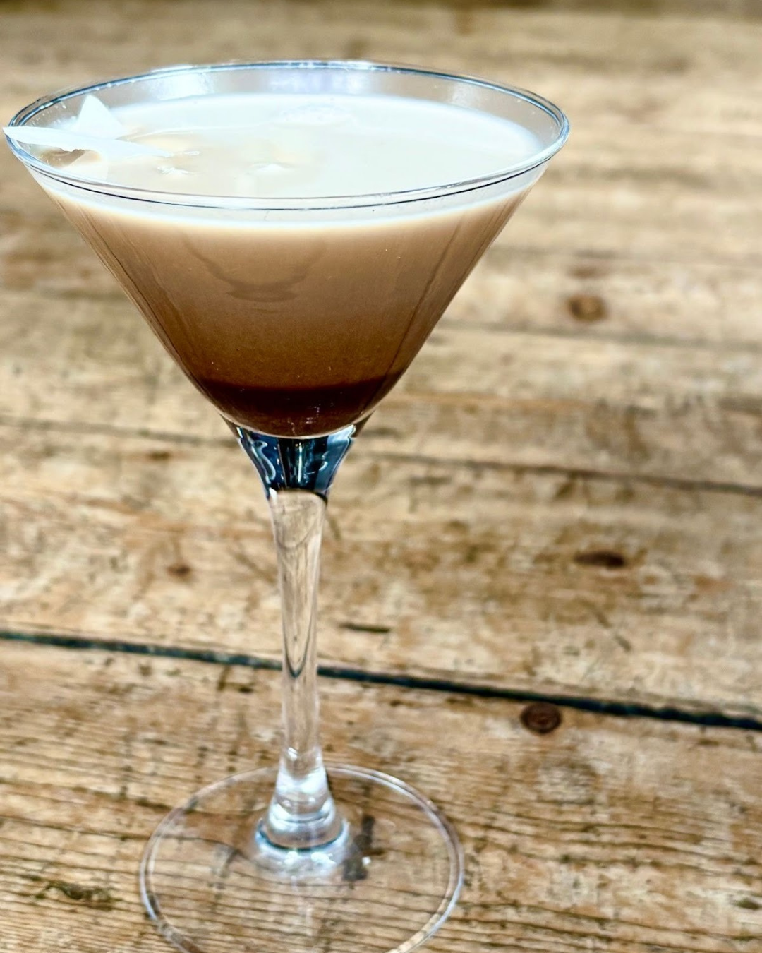 Maca & cacao martini